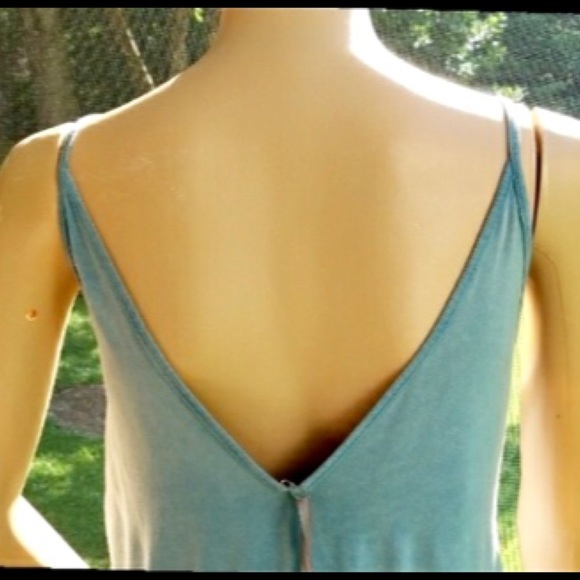 ▪️NWT▪️27 MILES MALIBU▪️Teal Ruffle Camisole Top - Picture 4 of 6